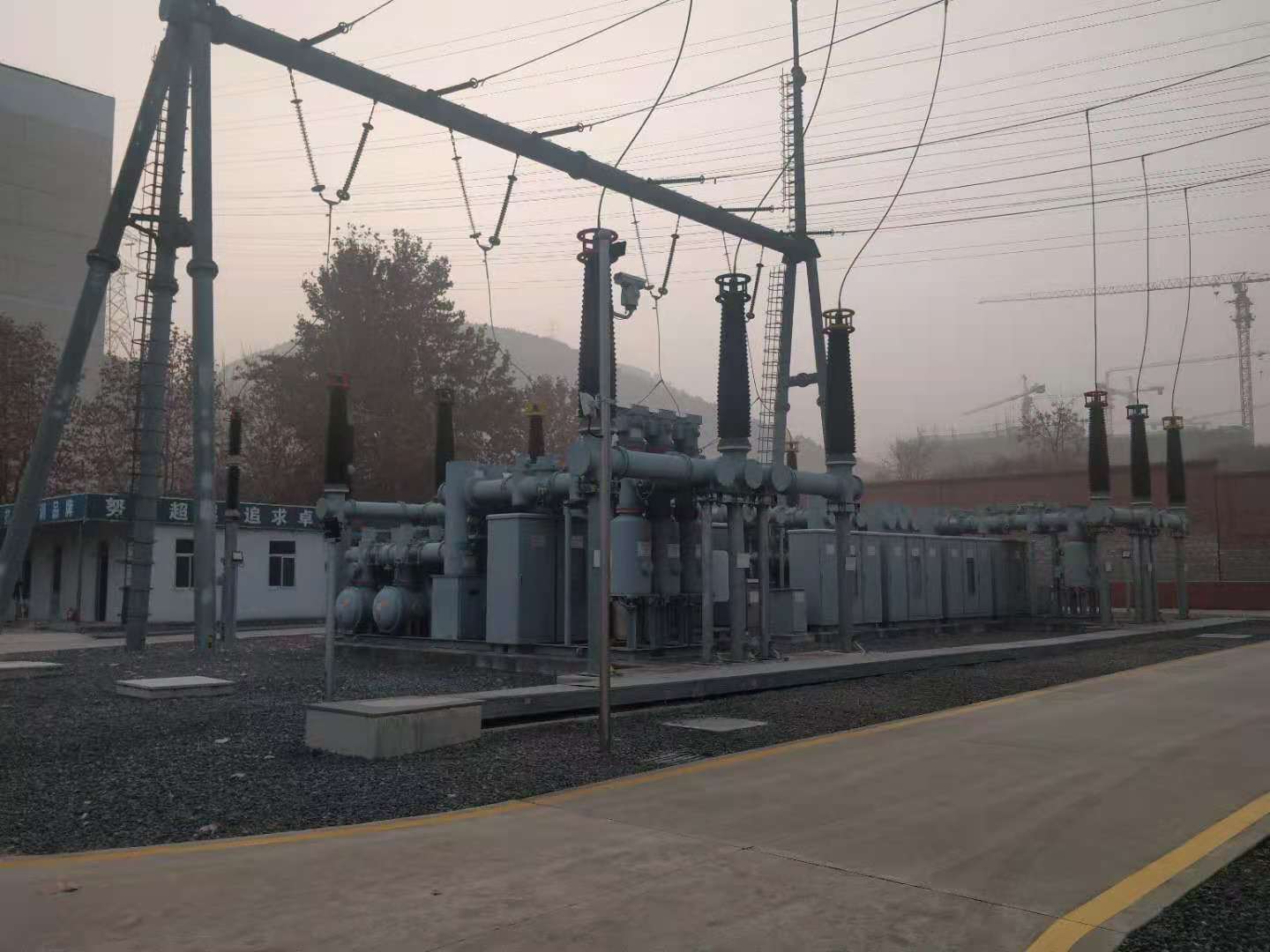 青岛大楼220kV变电站在线监测